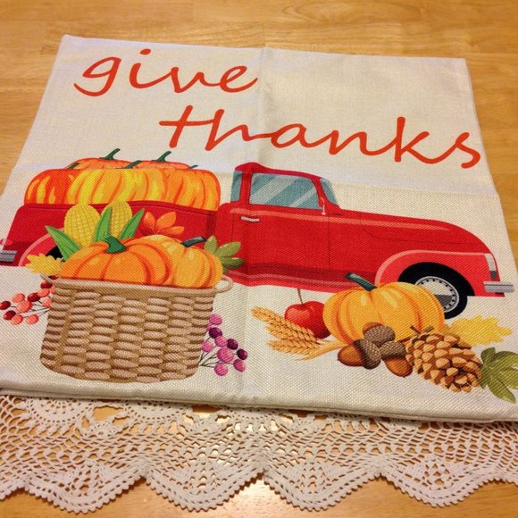 Thanksgiving Holiday Accent Pillow Covers - Picture 5 of 7